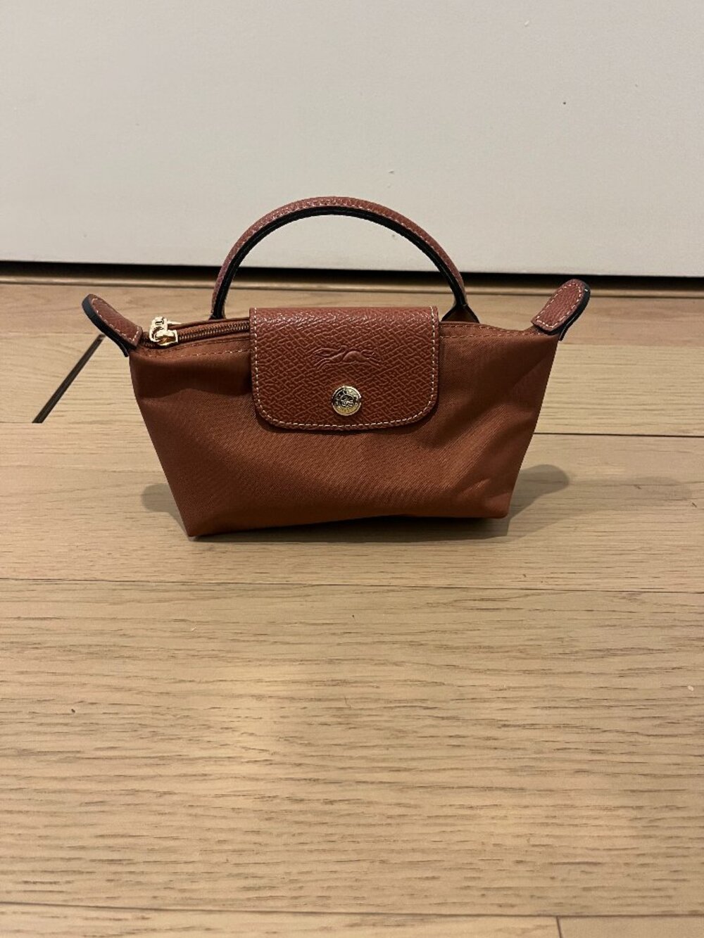 Longchamp Le Pliage Cosmetic Case with Flap
